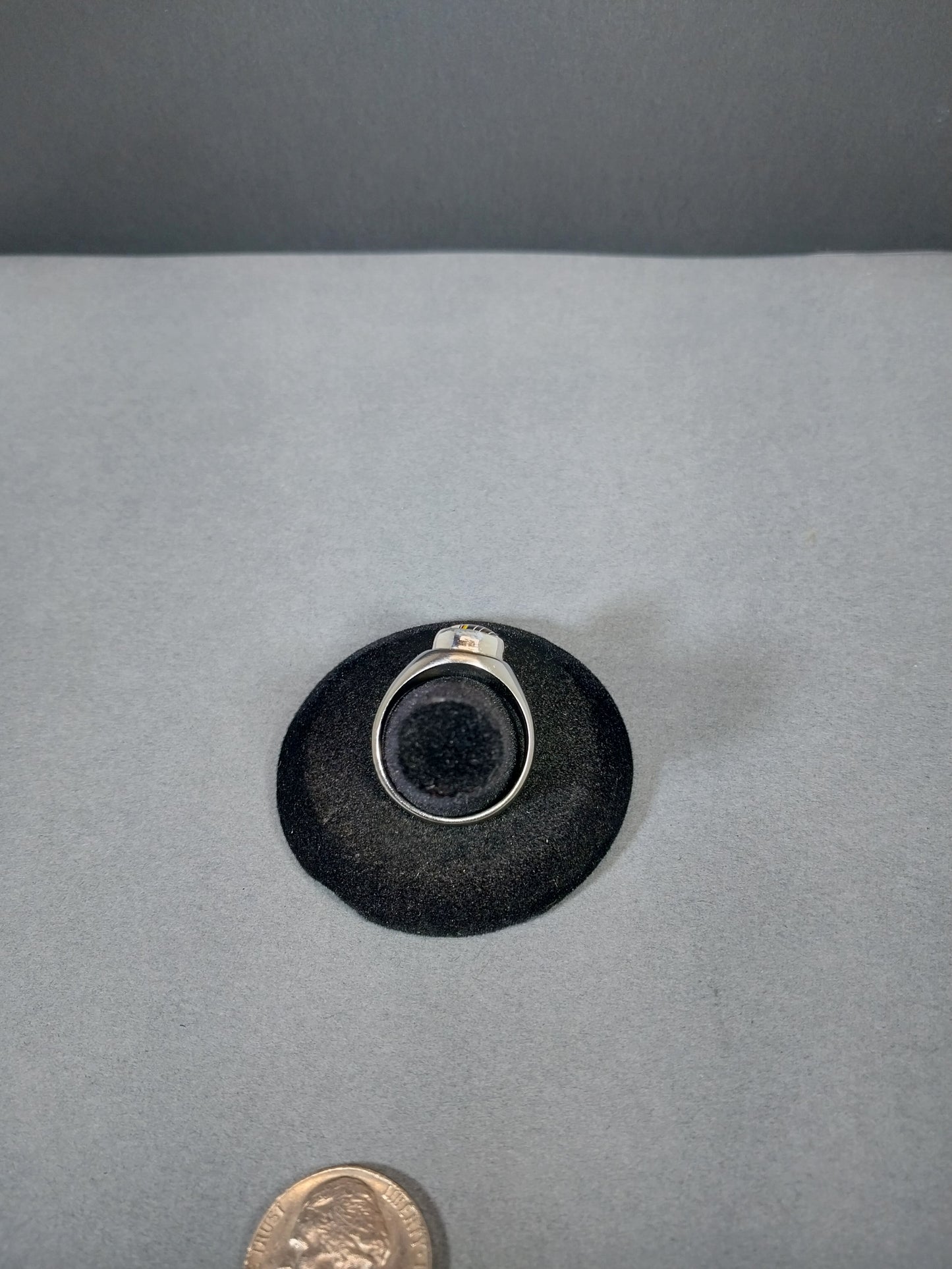 Fordite Ring Size 10 Men or Women