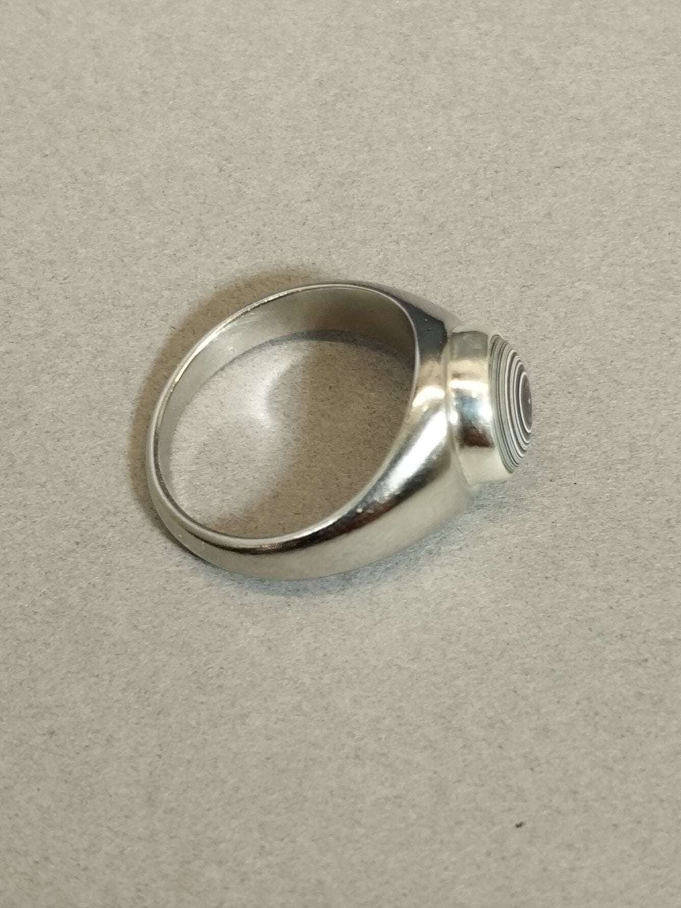 Michigan Fordite Ring Size 8