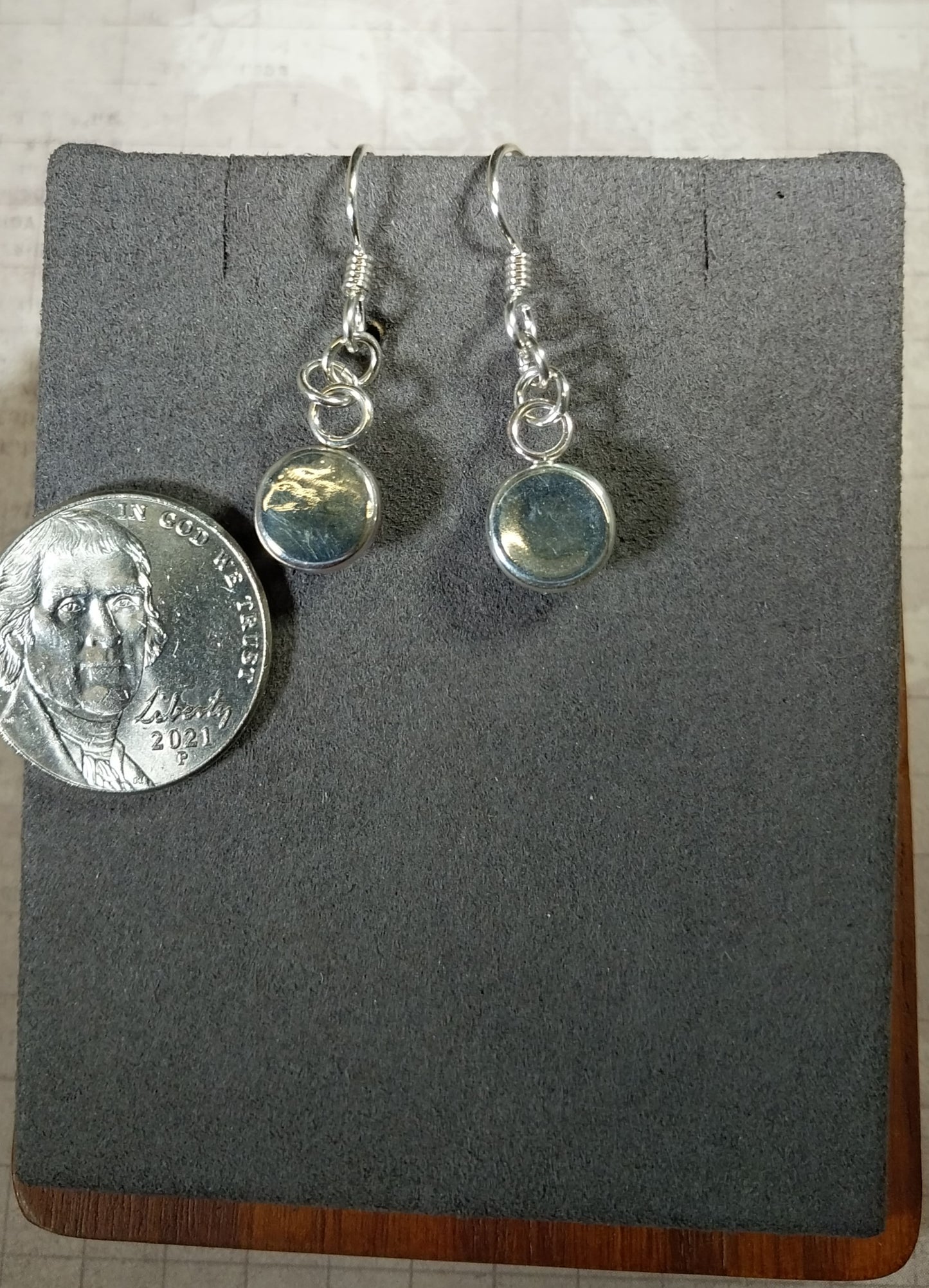 Petoskey Stones Earring, Solid Silver