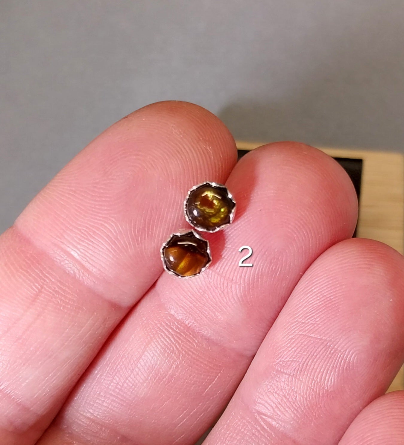 Fire Agate, Pick Your Pair, Sterling Silver Mexican Fire Agate