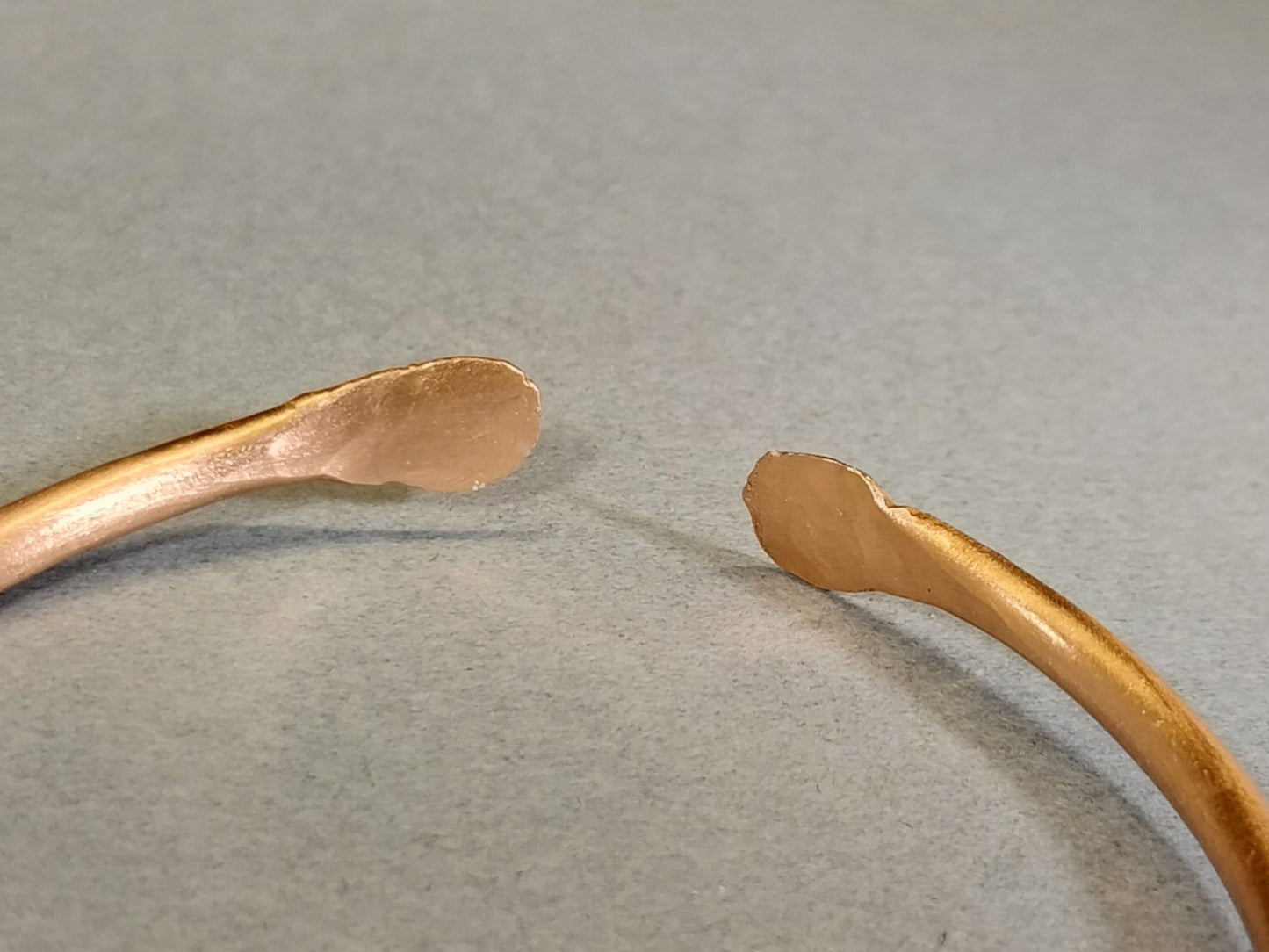 Hammered Copper Bracelet, 3+ mm, Pure Copper, Copper Cuff, W/O