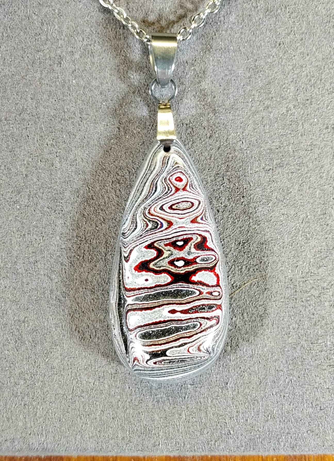 Michigan Fordite Necklace