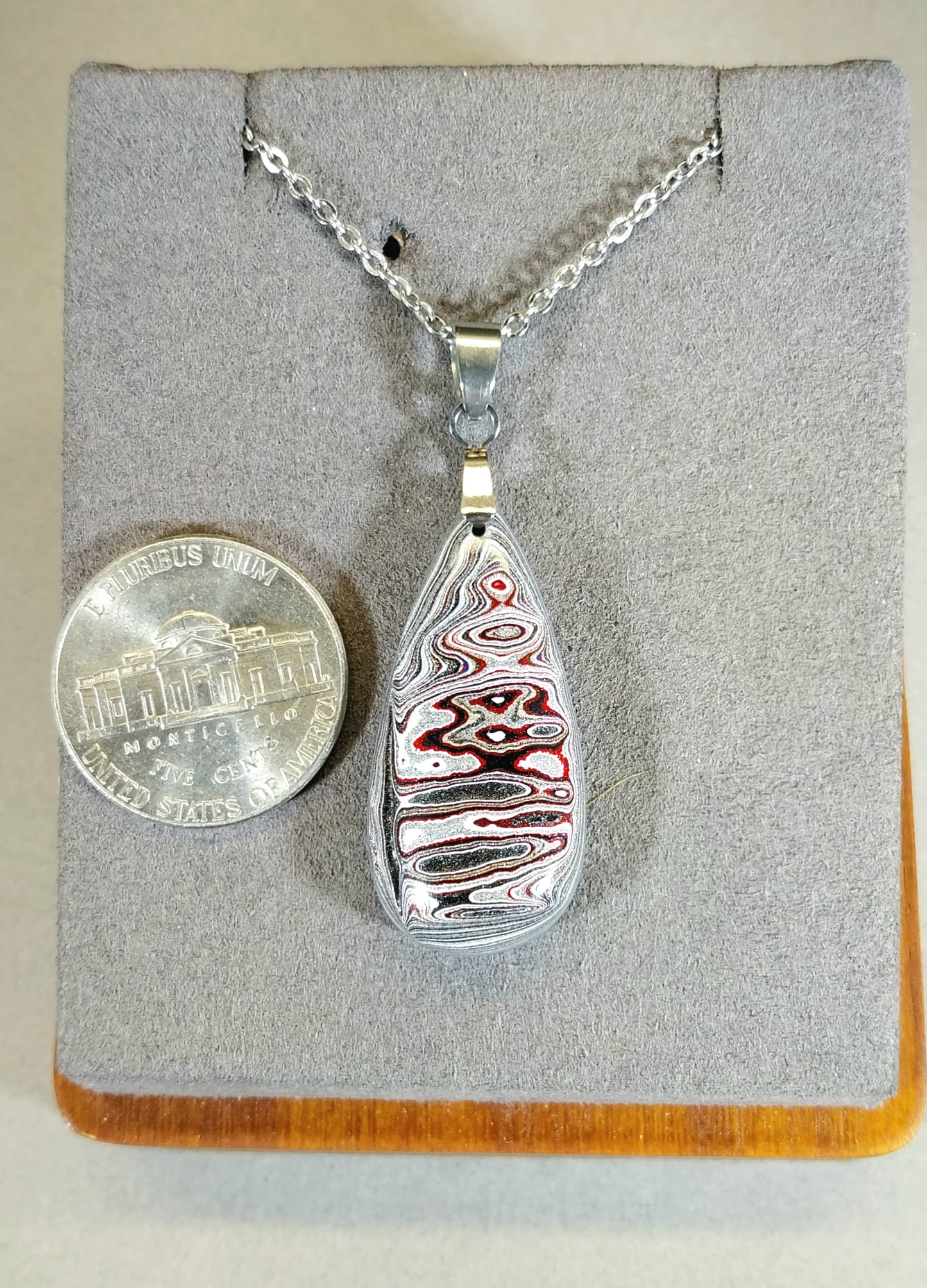 Michigan Fordite Necklace