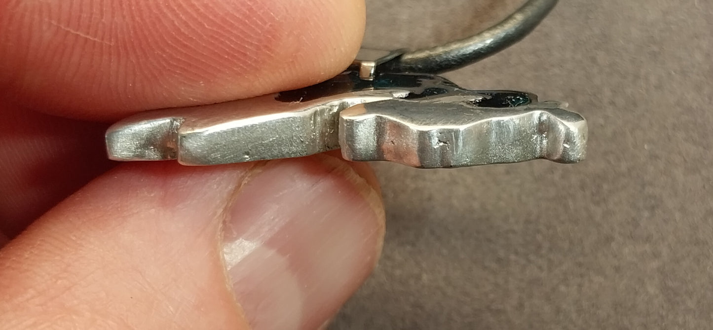 Lake Superior Necklace, Hand Cast Pewter, Unique Lake Superior Gift for Women or Men, W/O W215