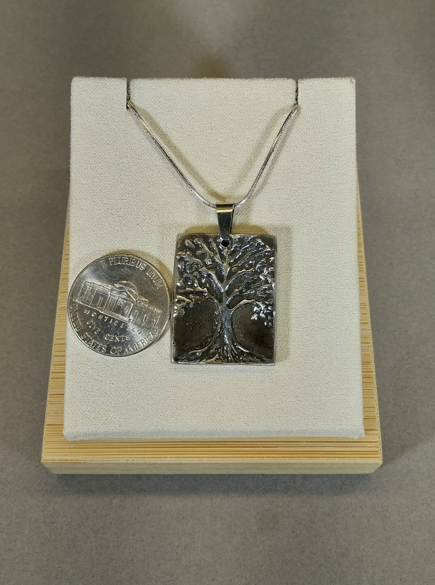Acceptance of Growth Gift, Tree of Life in Antiqued Pewter
