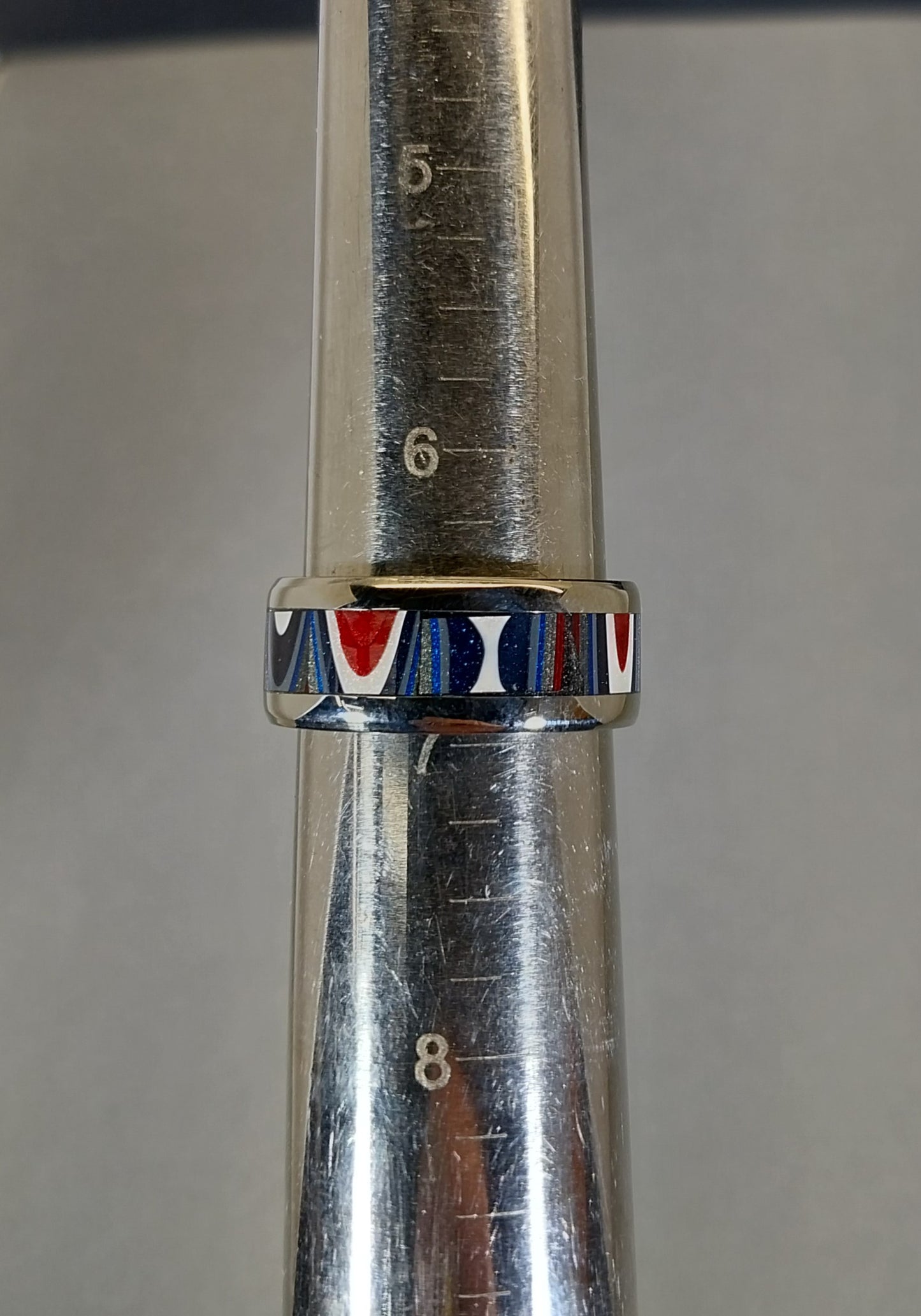 Fordite Rings, Pick Your Size, Size 6 3/4 Fordite Ring, Size 9 Fordite Ring
