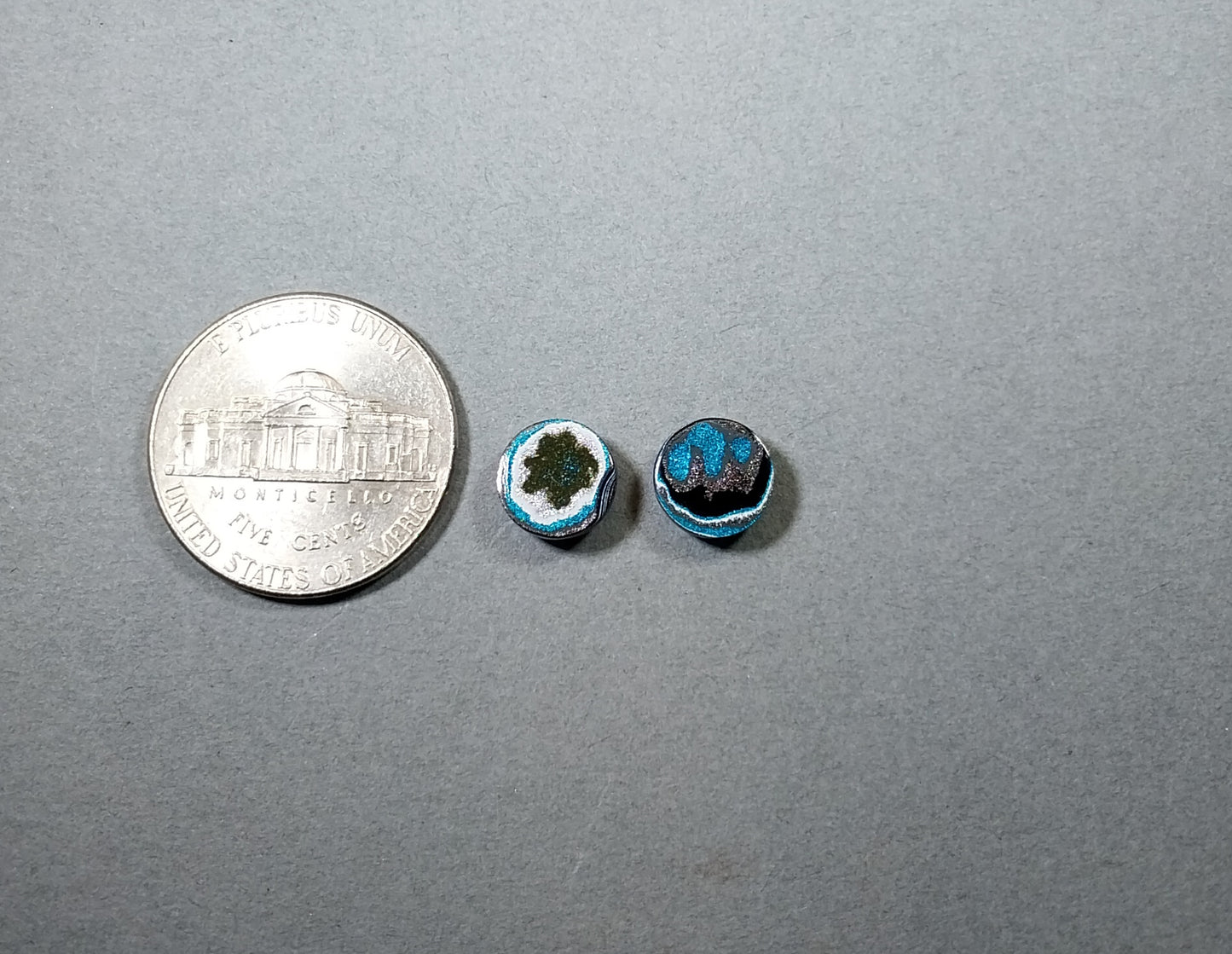 Fordite Cabochon Set,TINY, Ohio Fordite, Metallics, Fordite Gemstones