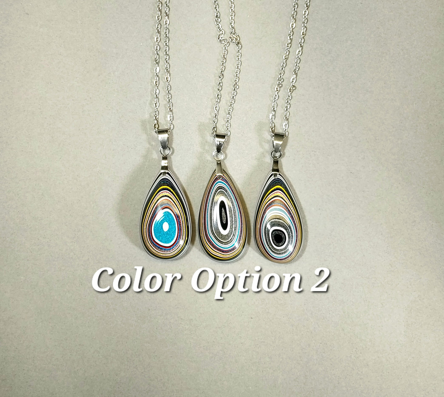 Fordite Necklaces Choose Your Color Option
