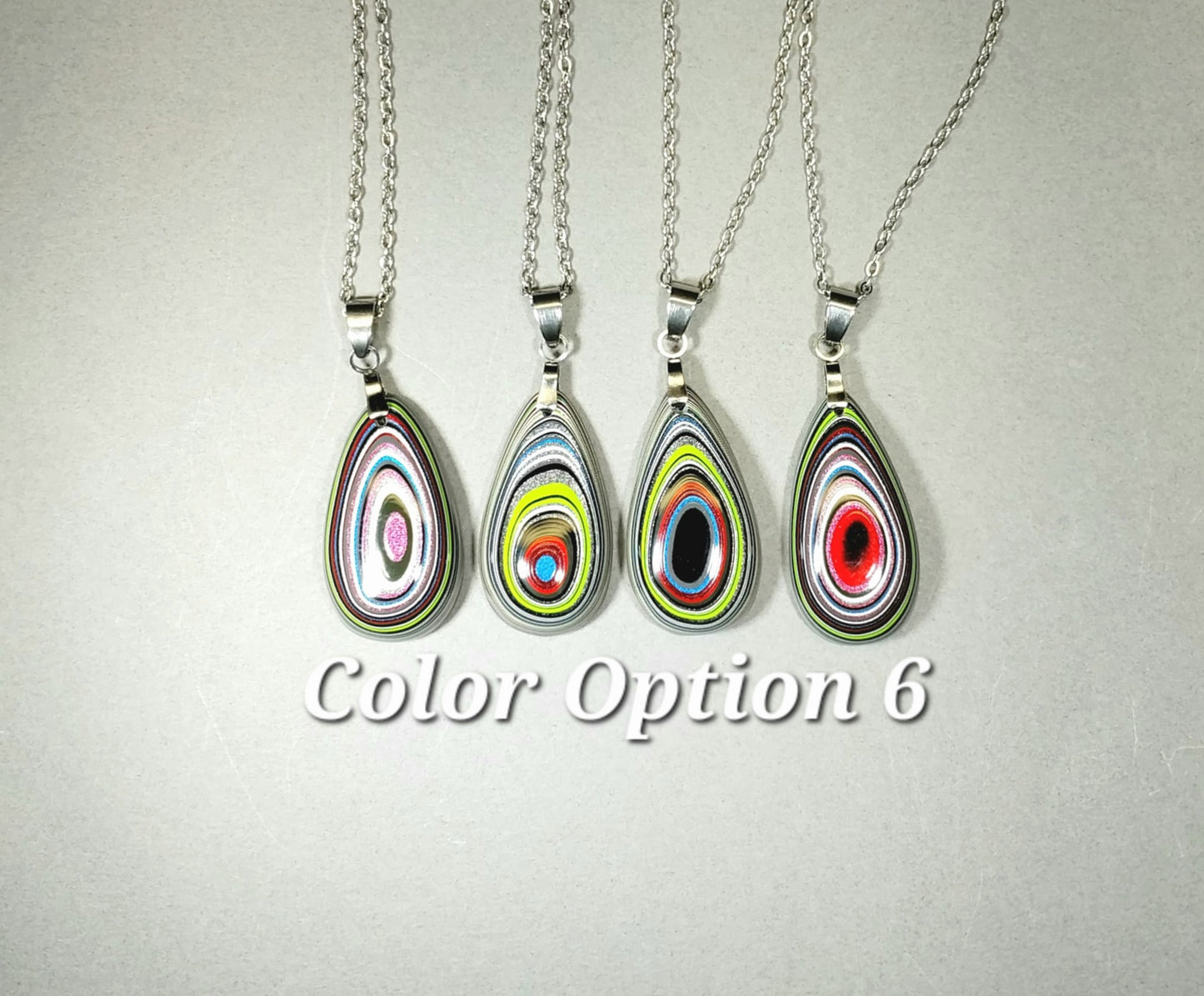 Fordite Necklaces Choose Your Color Option
