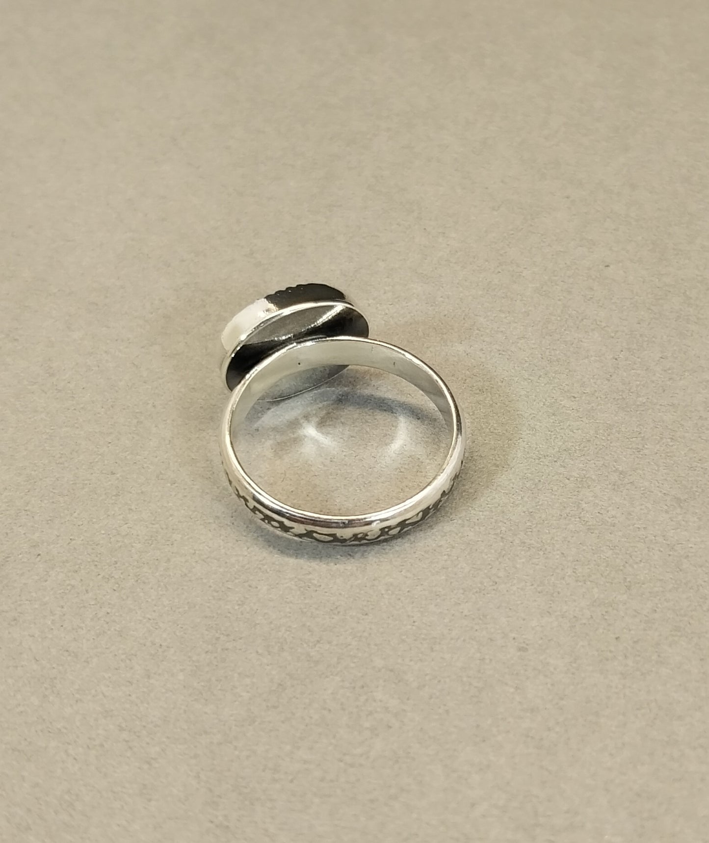 UP Michigan Prehnite Ring Size 7 in Solid Silver