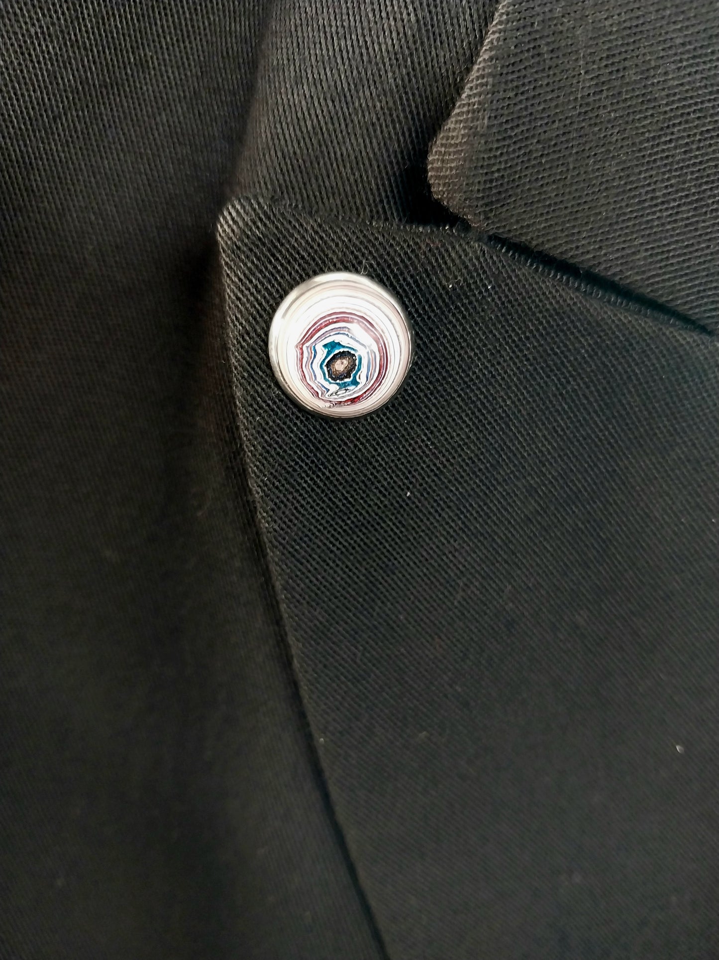 Fordite Lapel Pin, Tie Tack, or Hat Pins