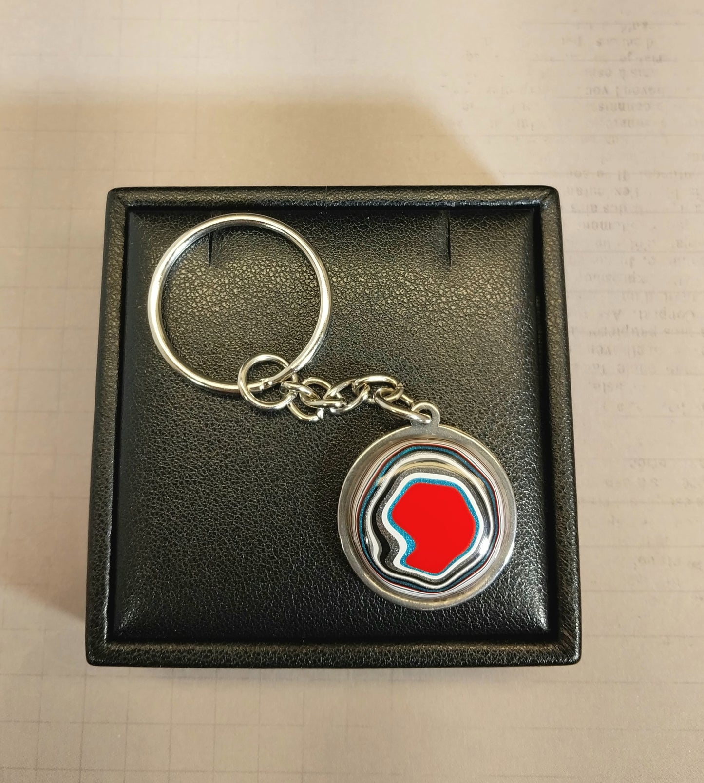 Fordite Keychain, EB126