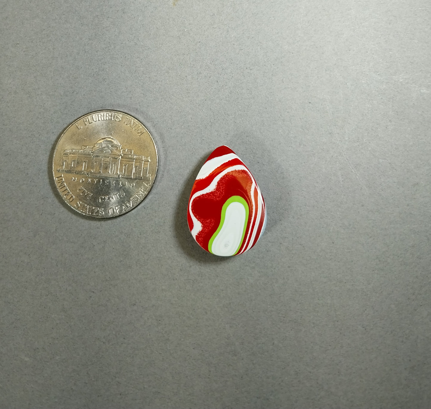 Fordite Cabochon, Small Oval Cabochon