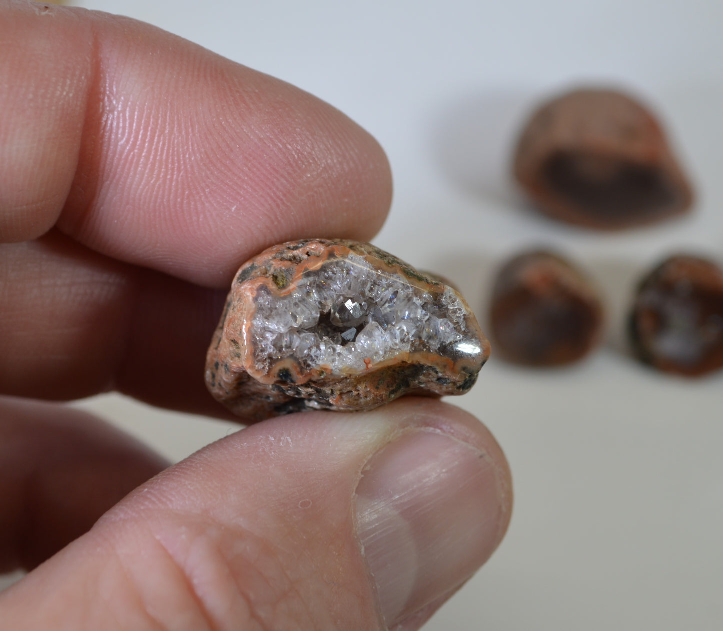 Lake Superior Agate Geodes, Polished Lake Superior Agates From Paradise Beach MN