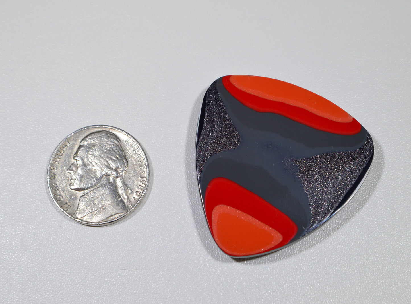Cabochon, Fordite Cabochon, Very Large Fordite Cab, Collectors Cut, Polished Fordite, Loose Gemstoneeardrop
