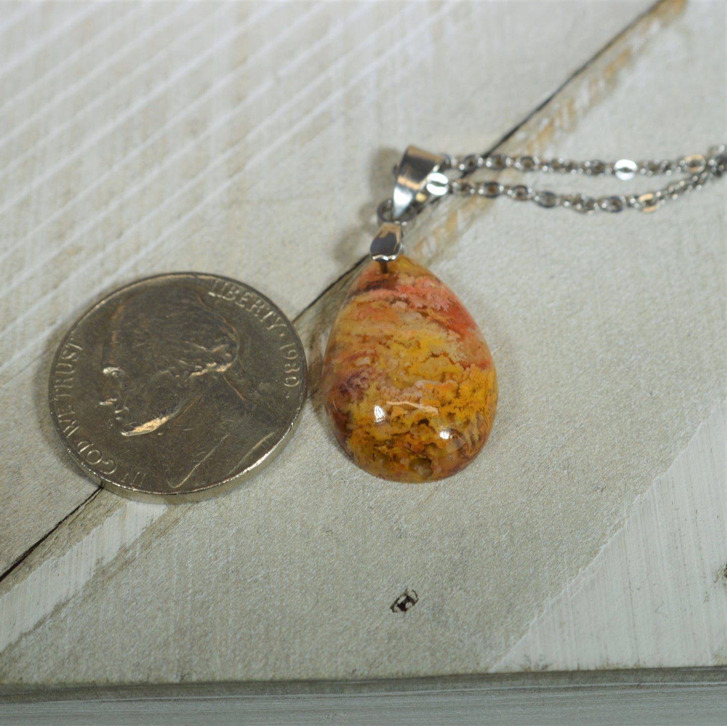 Agate Necklace, Regency Rose Agate, Oregon Agate Necklace, Plume Agate, Plume Agate Necklace, W/O