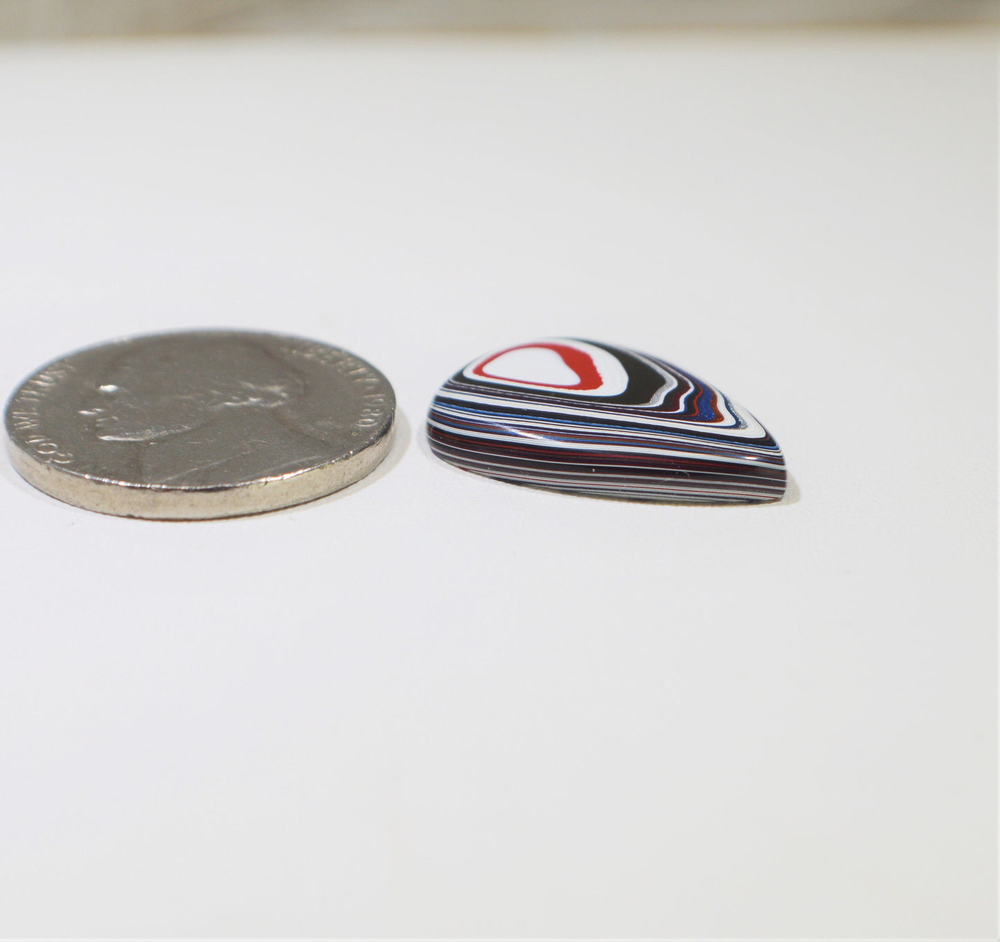 Fordite Cabochon, Fordite, Polished Fordite, Cabochon, Jewelry Making, Wire Wrapping, Shield Cabochon, Jewelry Supply, Loose Gemstone