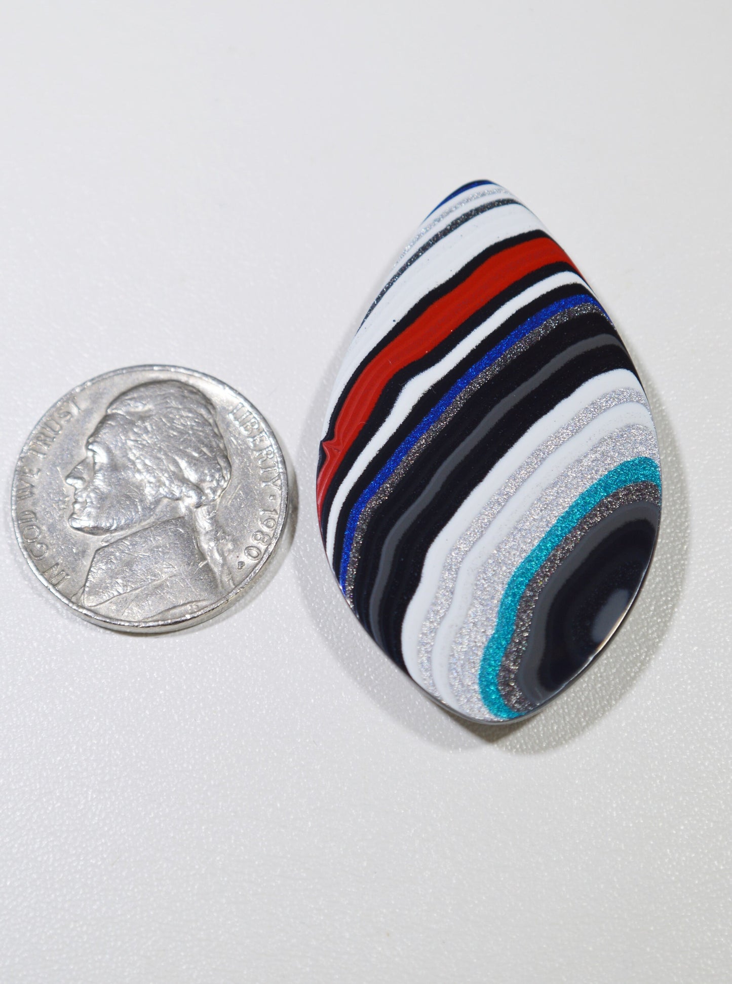 Fordite Cabochon, Fordite, Polished Fordite, Cabochon, Jewelry Making, Wire Wrapping, Jewelry Supply, Loose Gemstone, Gemstone