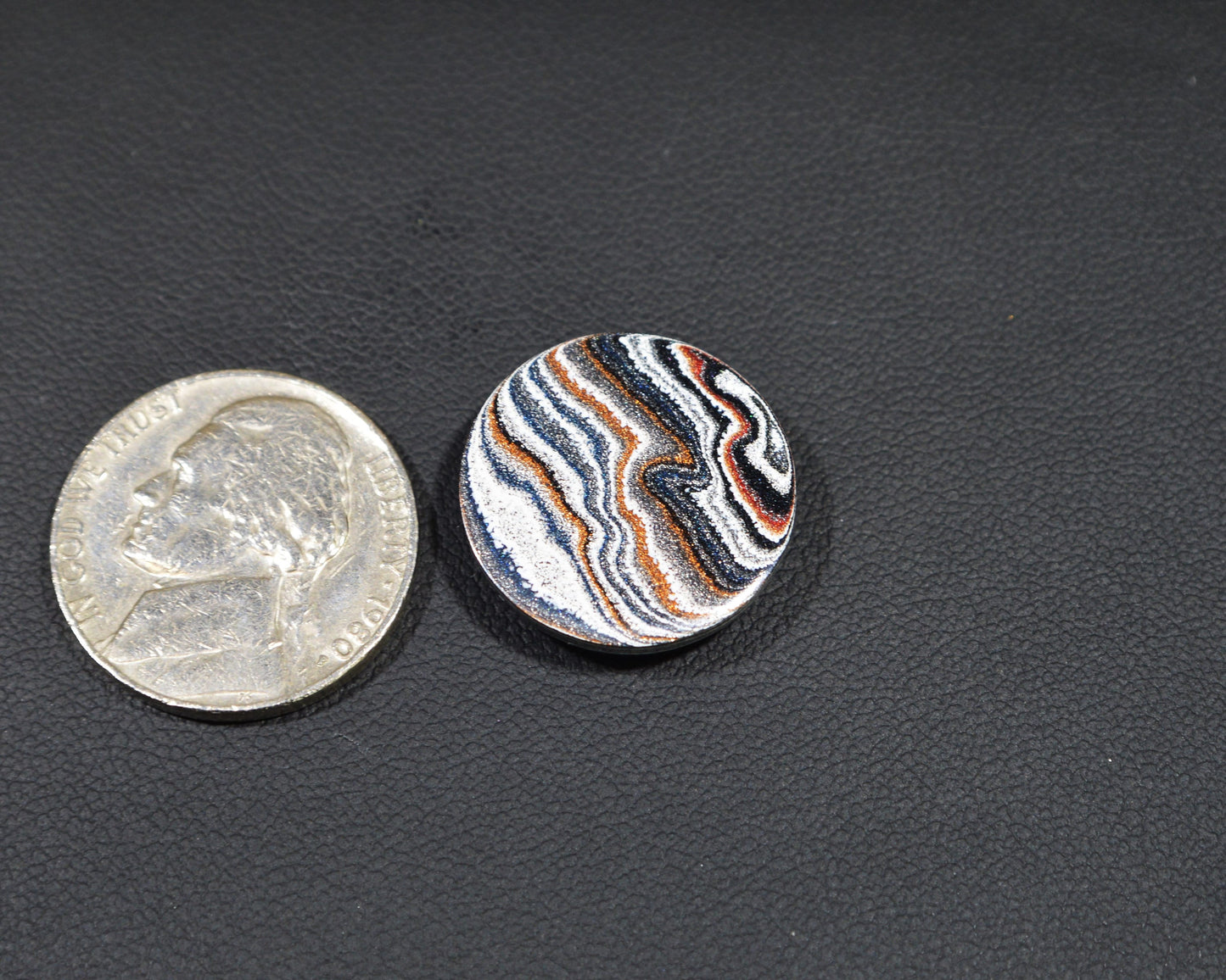 Fordite Cabochon, SMALL Fordite Cab, Jewelers Cabochon, Polished Fordite, Fordite Gemstone