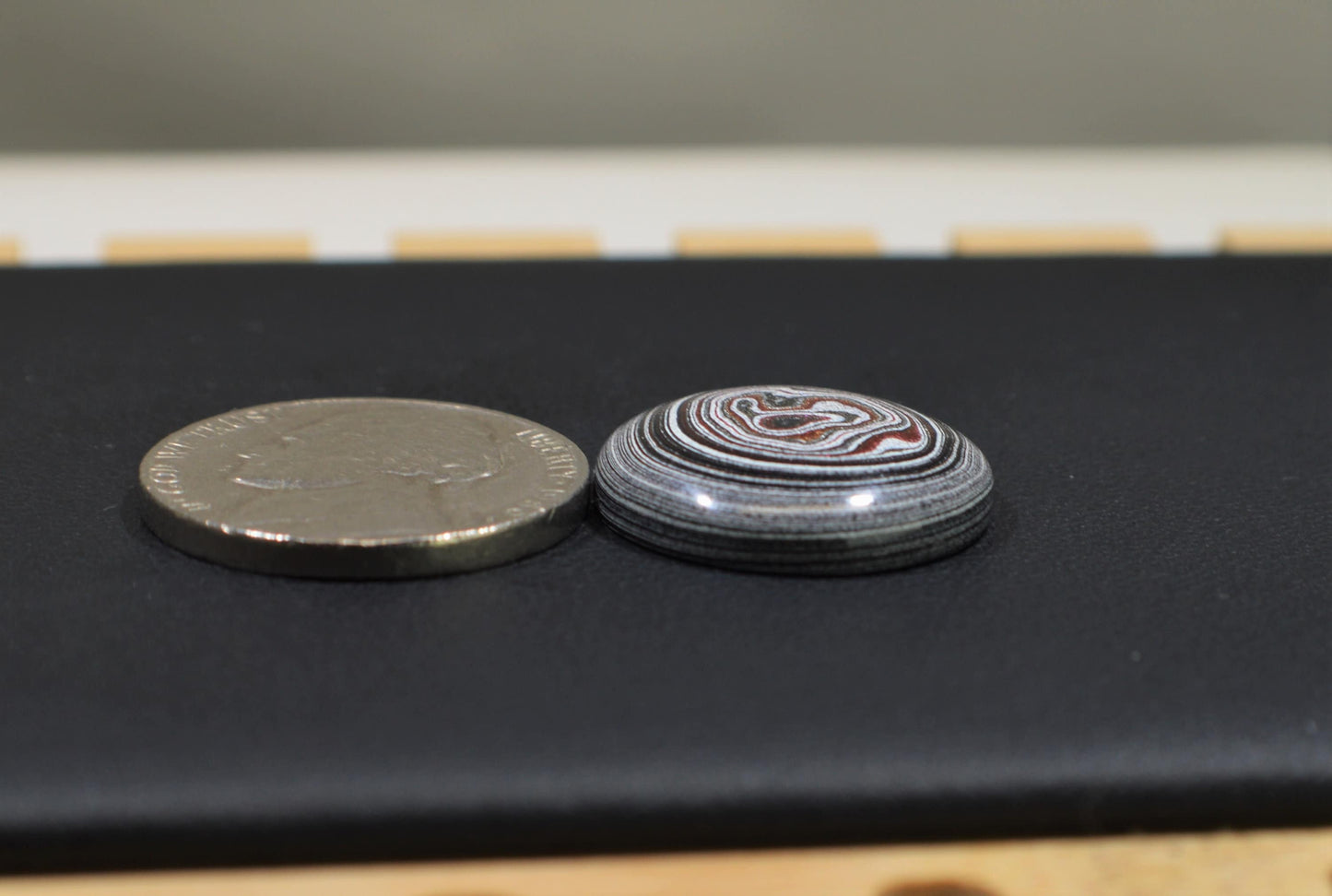 Fordite Cabochon, SMALL Fordite Cab, Jewelers Cabochon, Polished Fordite, Fordite Gemstone