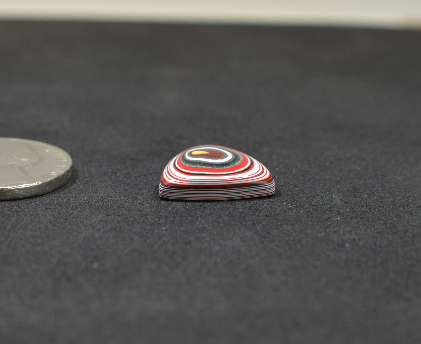 Fordite Cabochon, Triangle Fordite Cabochon, Fordite, Polished Fordite, Jewelry Making, Wire Wrapping, Loose Gemstone