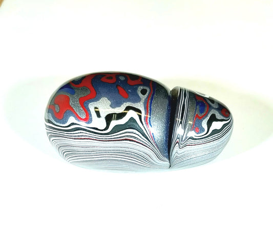 Fordite Specimen Piece, Polished Fordite Gift For Him, Automotive Enthusiast, Mineral Collection