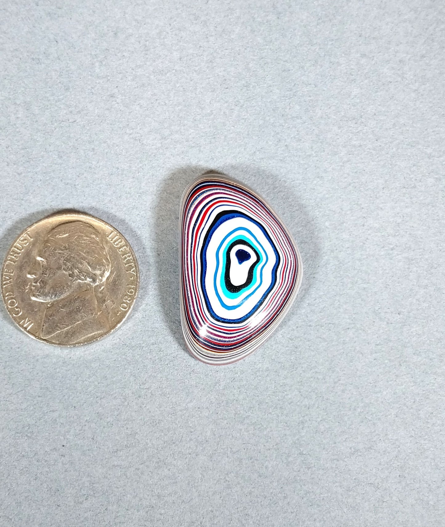 Freeform Fordite Cabochon Great Colors EB49