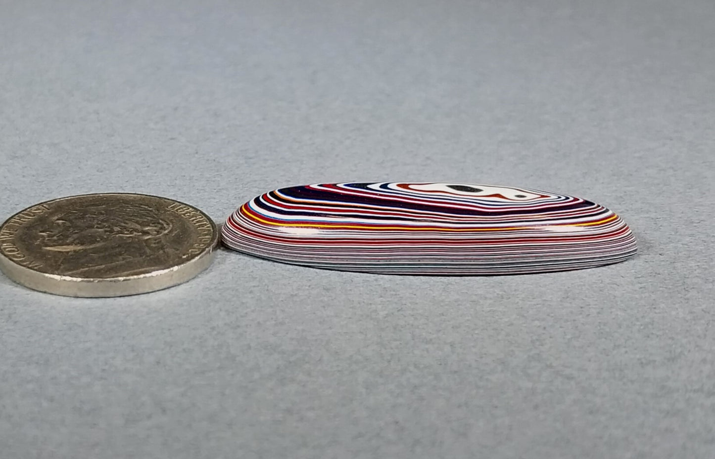 Fordite Cabochon Large Colorful Oval Cabochon EB25