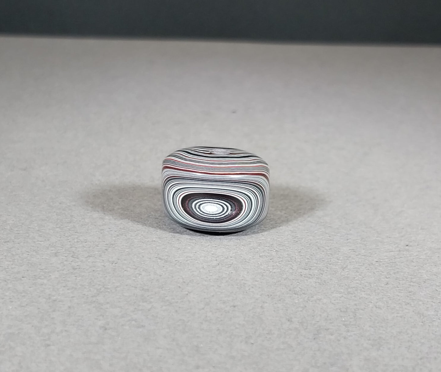 Fordite Bead, Ohio Motor Agate Toledo, EB99