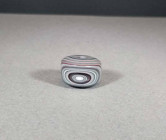 Fordite Bead, Ohio Motor Agate Toledo, EB99