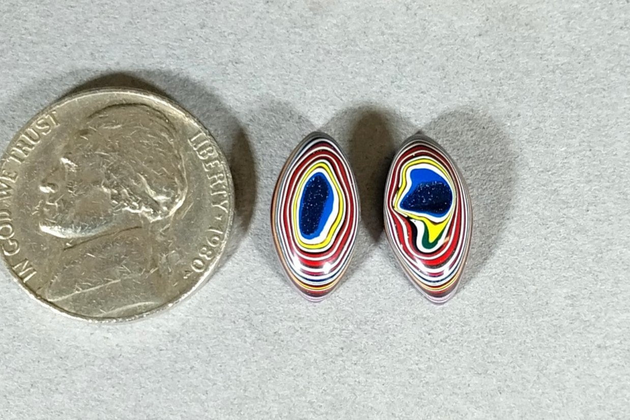 Fordite Cabochon, TINY, Fordite Stone for Ring