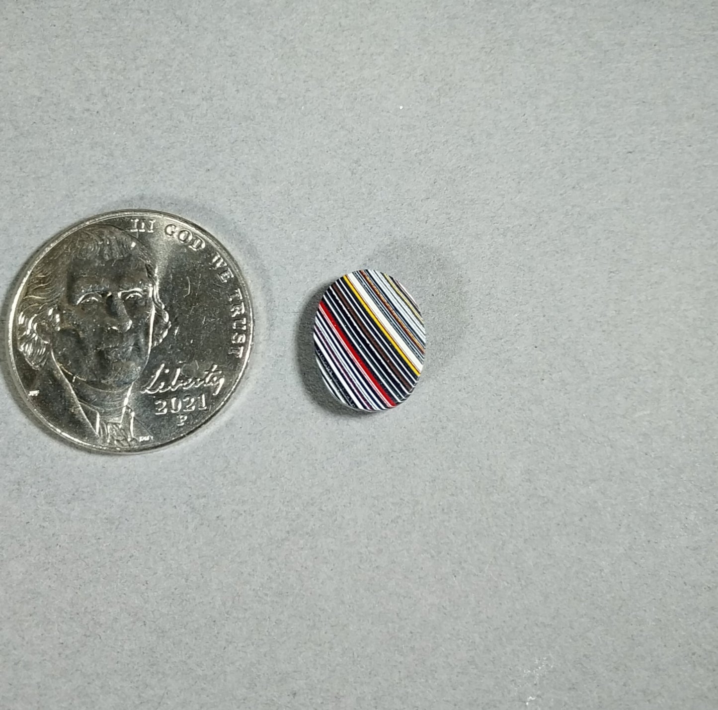 Fordite Cabochon Ring Stone EB48