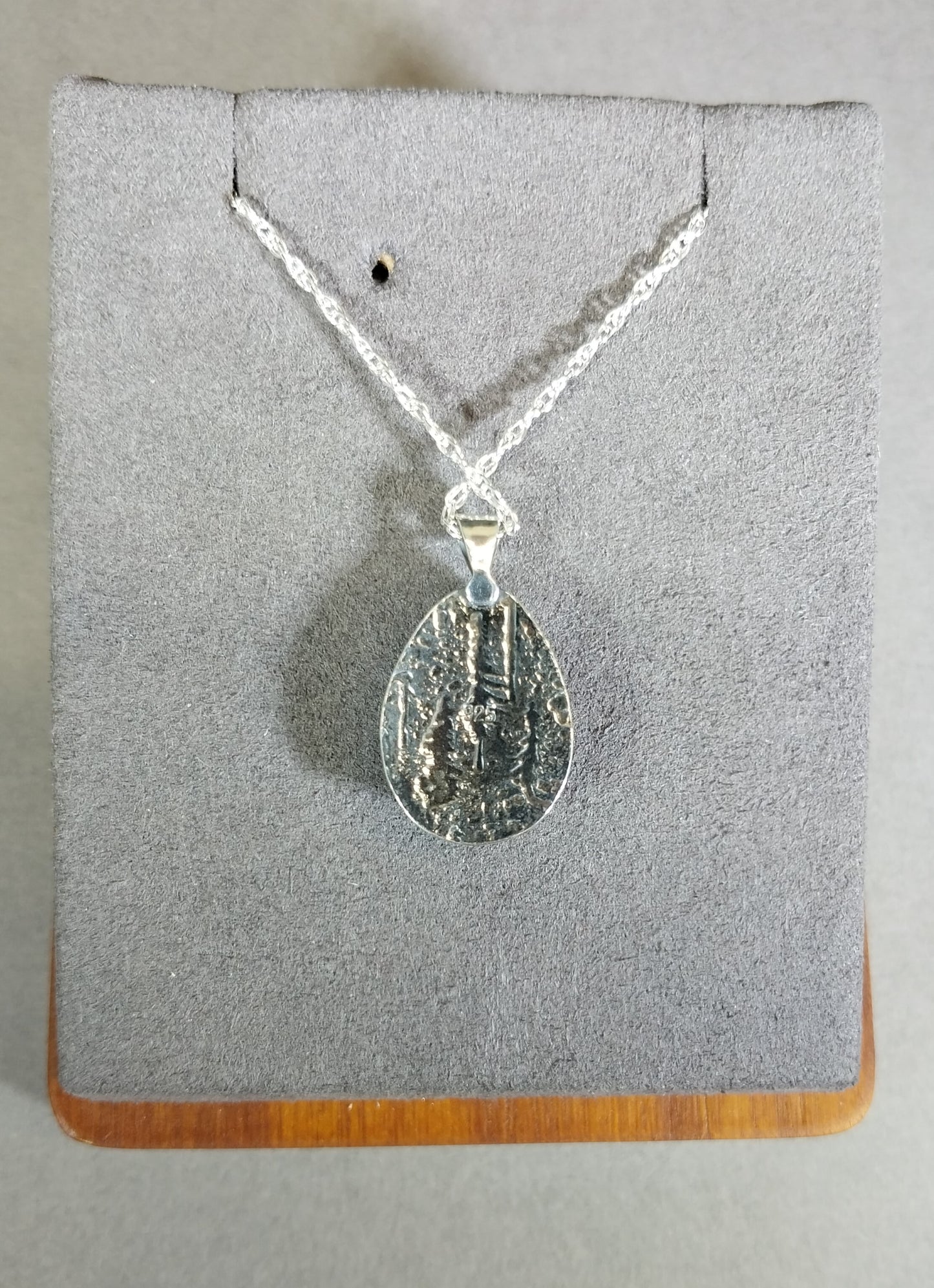 Wisconsin Moonstone Necklace in Solid Sterling Silver