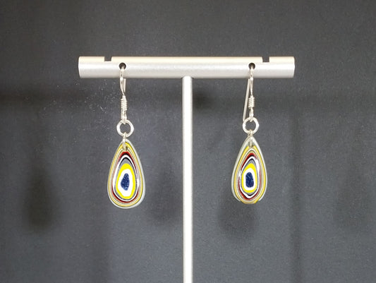 Fordite Earring's from the Transit Line of Vehicles