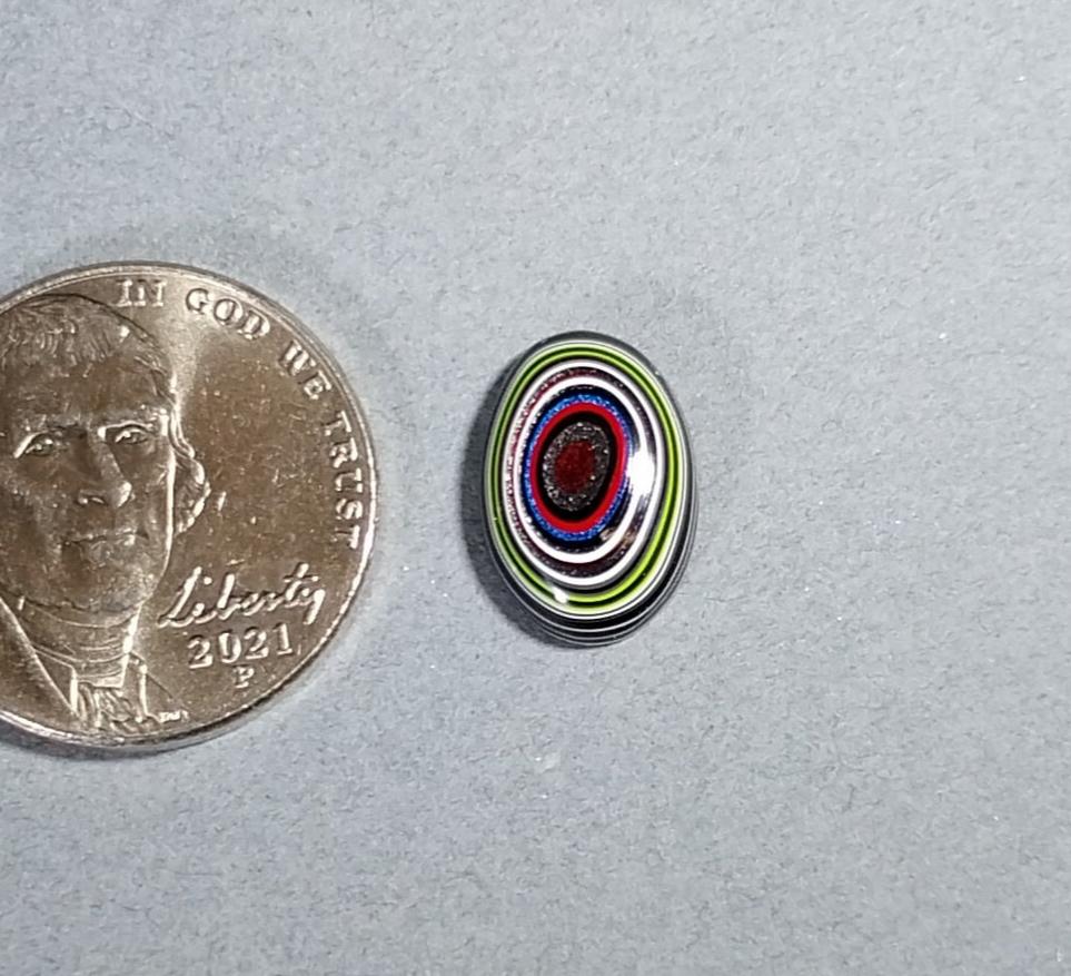 Fordite Cabochon, Fordite Stone, Automotive Paint, a EB2