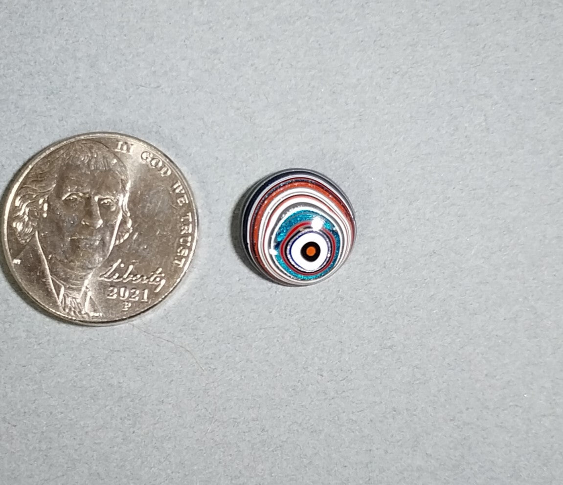 Fordite Cabochon, Pick up Truck Fordite from Michigan, Fordite Round Cabochon, Cabochon, Fordite Gemstone, Gemstone