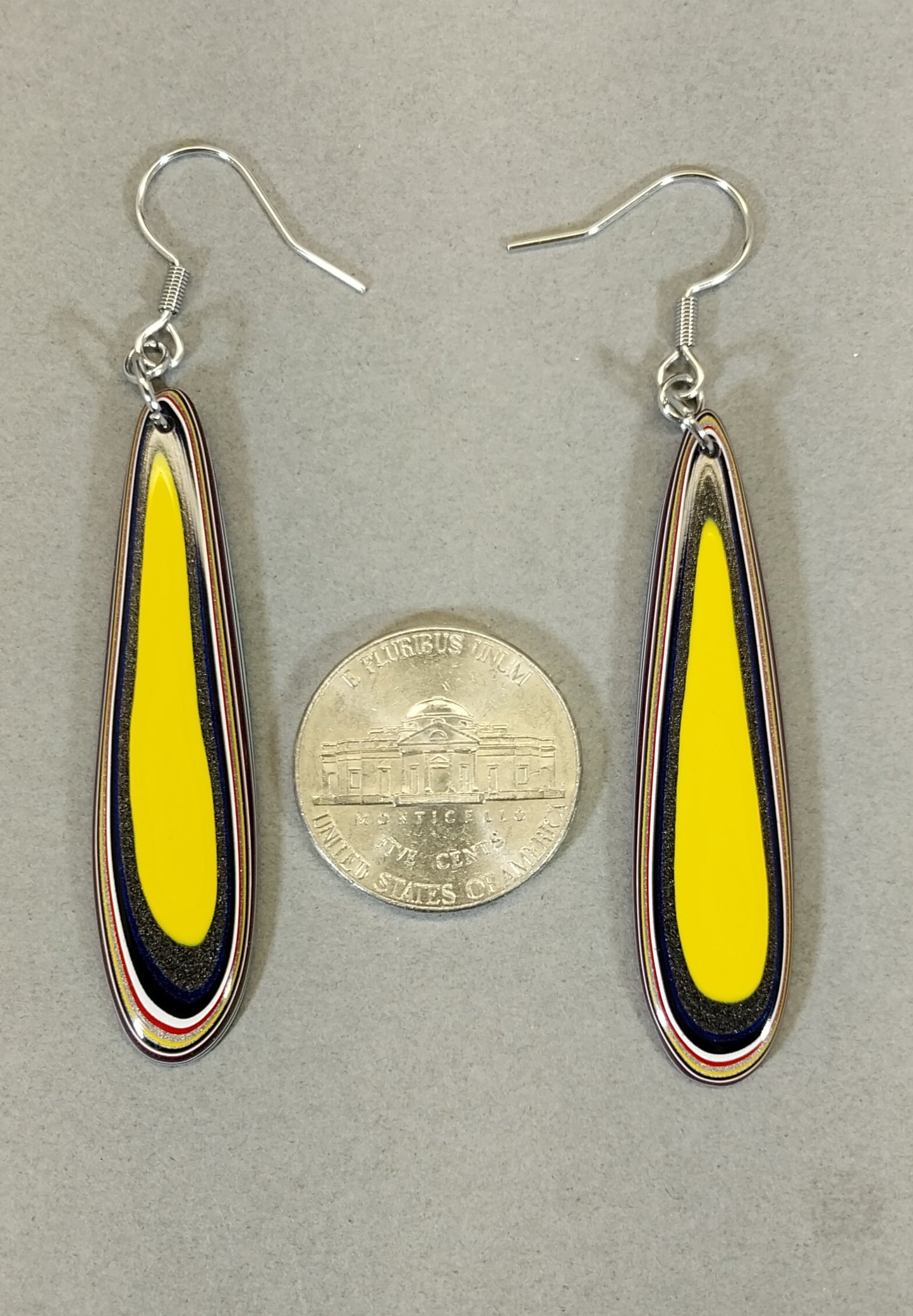 Fordite Earring Surgical Steel EB81
