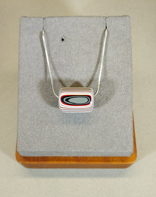 Fordite Bead, USA Handmade, EB117