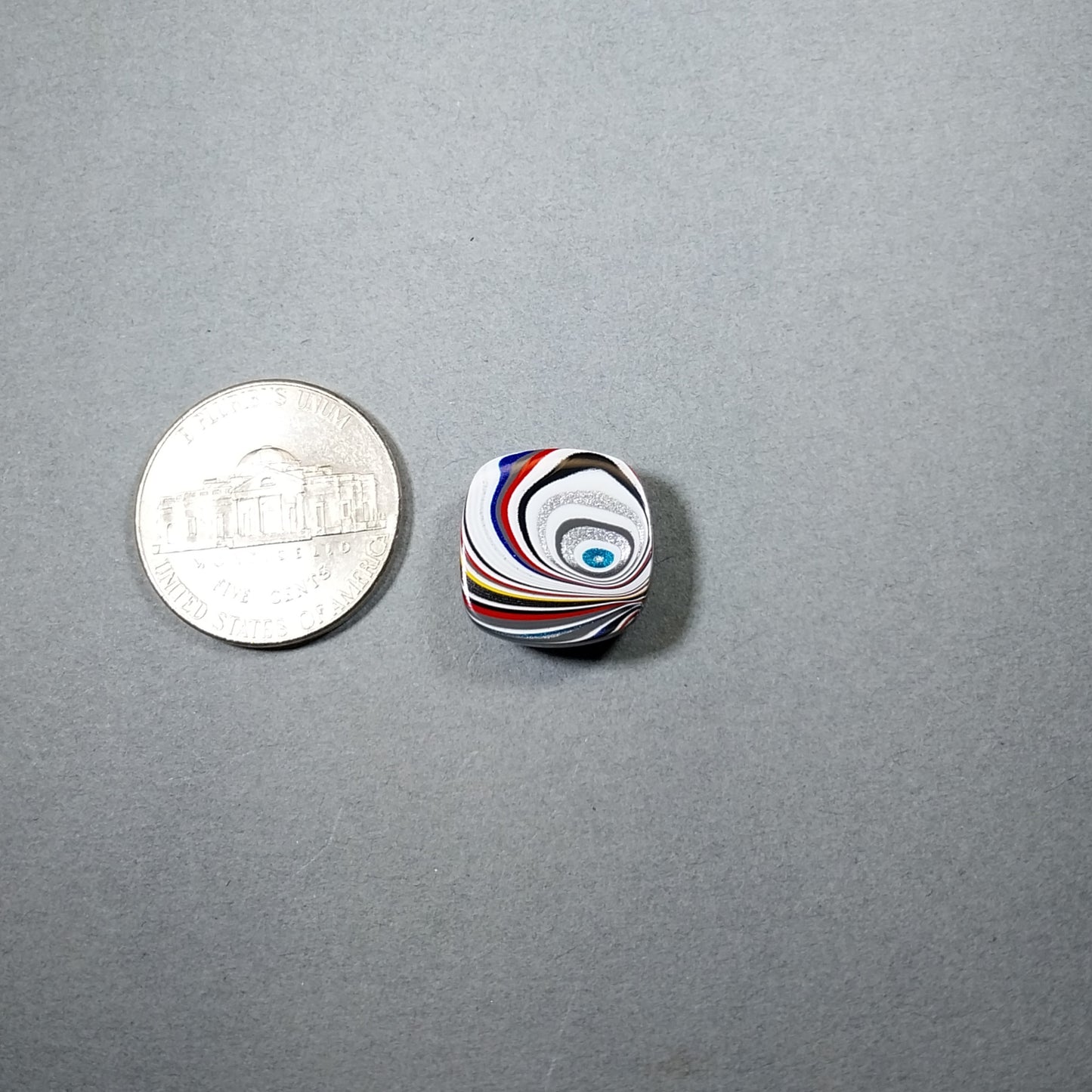 Fordite Cabochon, Wranglerite from Ohio, Fordite Round Cabochon, Cabochon, Fordite Gemstone, Gemstone