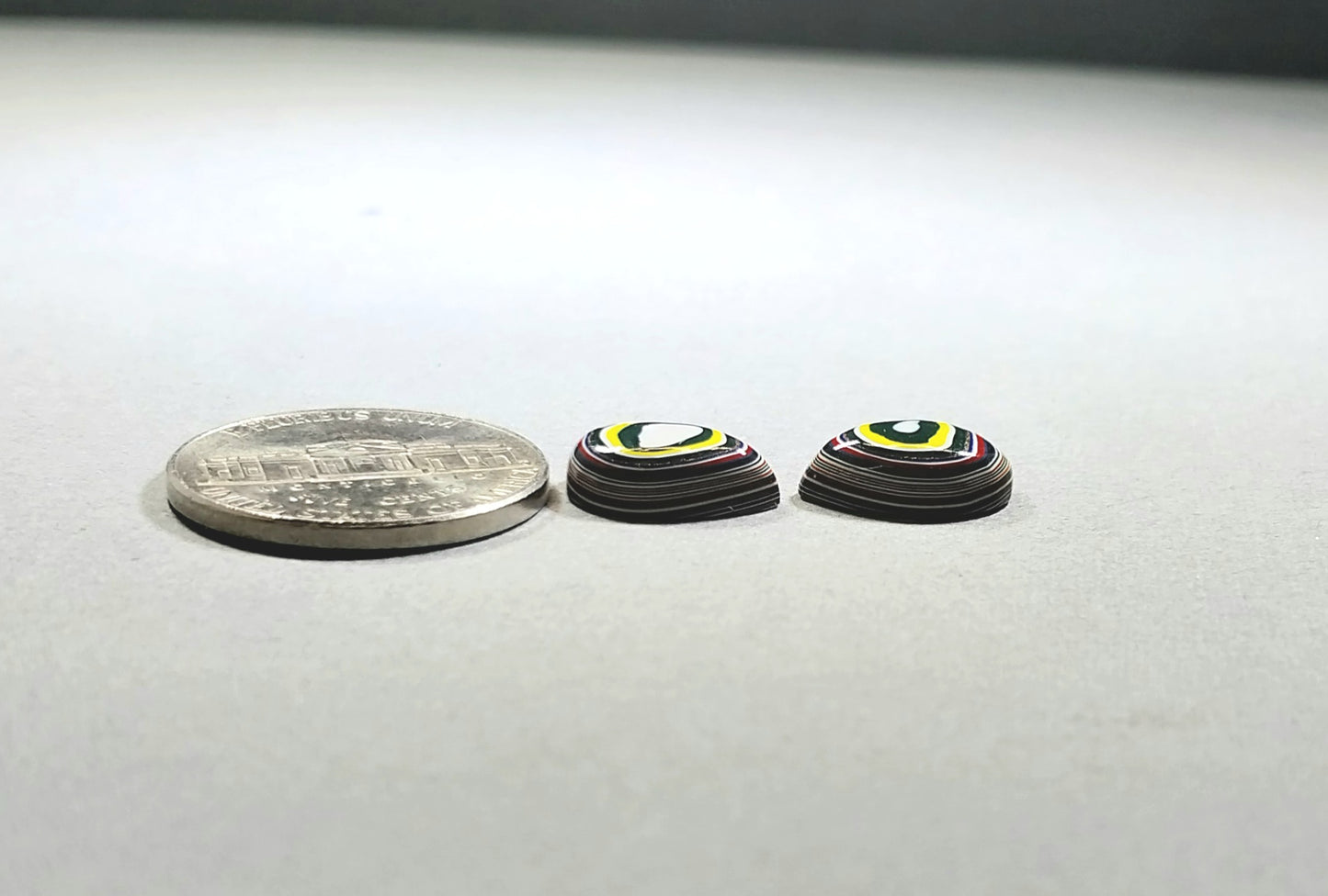 Fordite Cabochon, TINY, Fordite Stones for Earrings or Rings