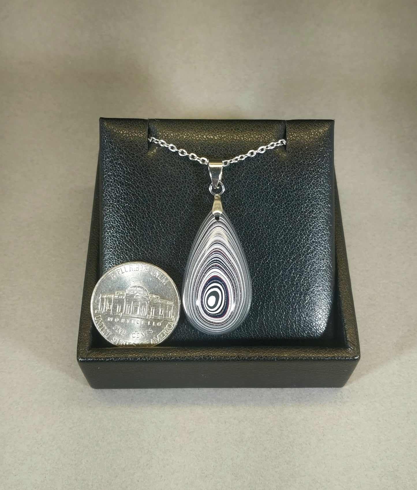 Michigan Fordite Necklace