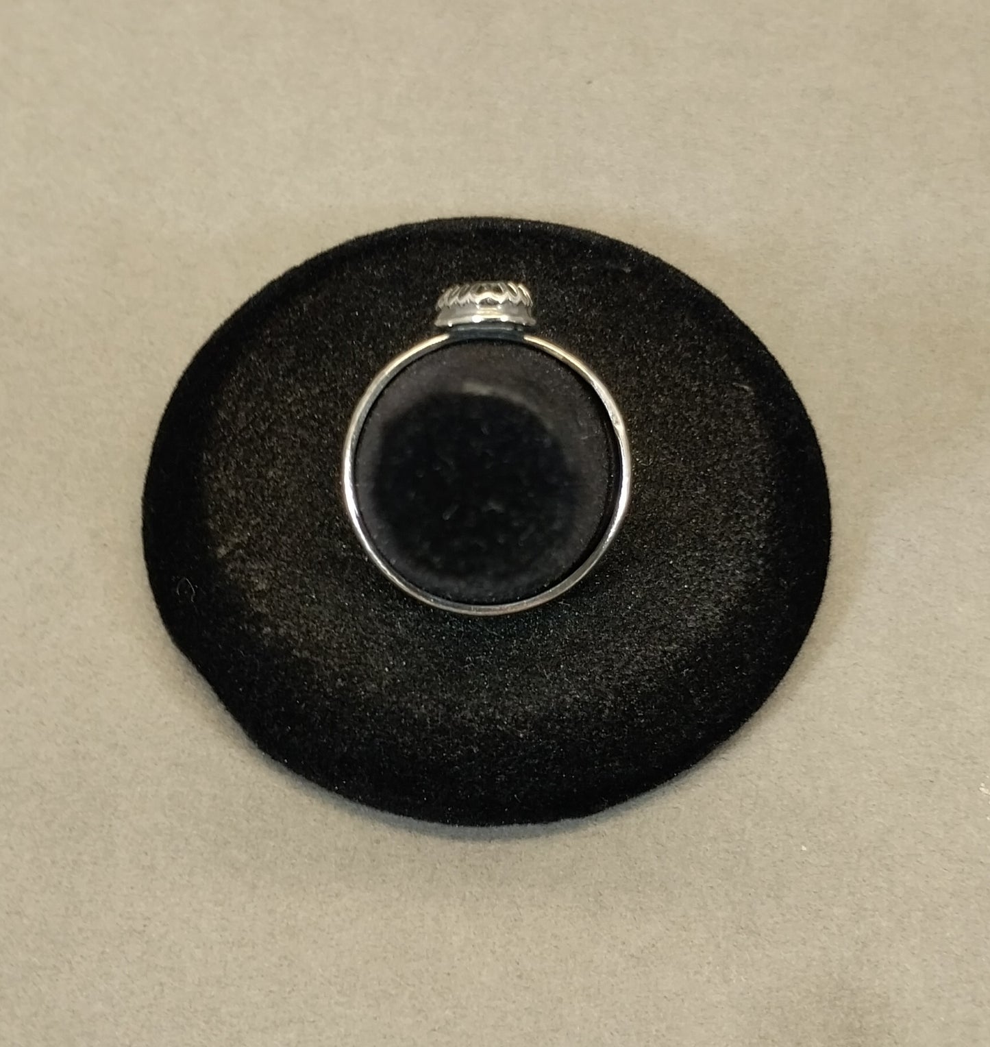 Michigan Greenstone Ring Size 8 in Solid Sterling Silver