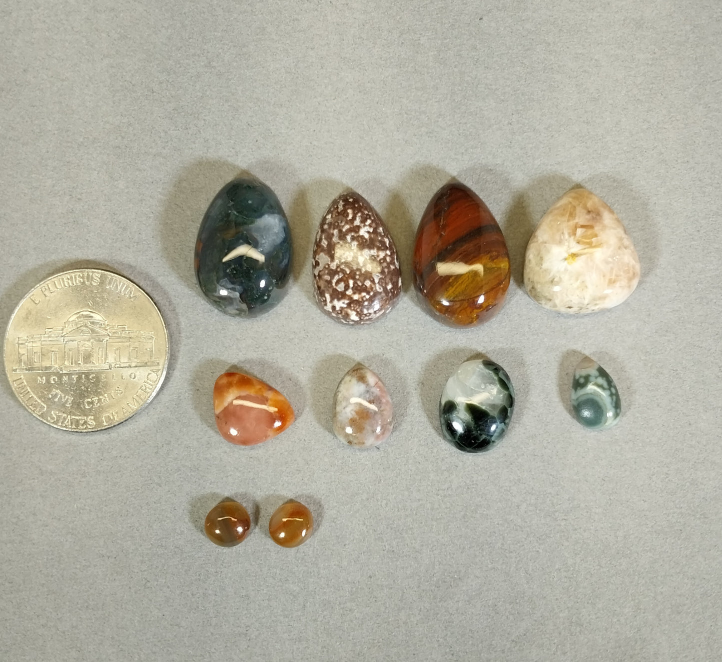 Mixed Lot Lake Superior Cabochons W/O