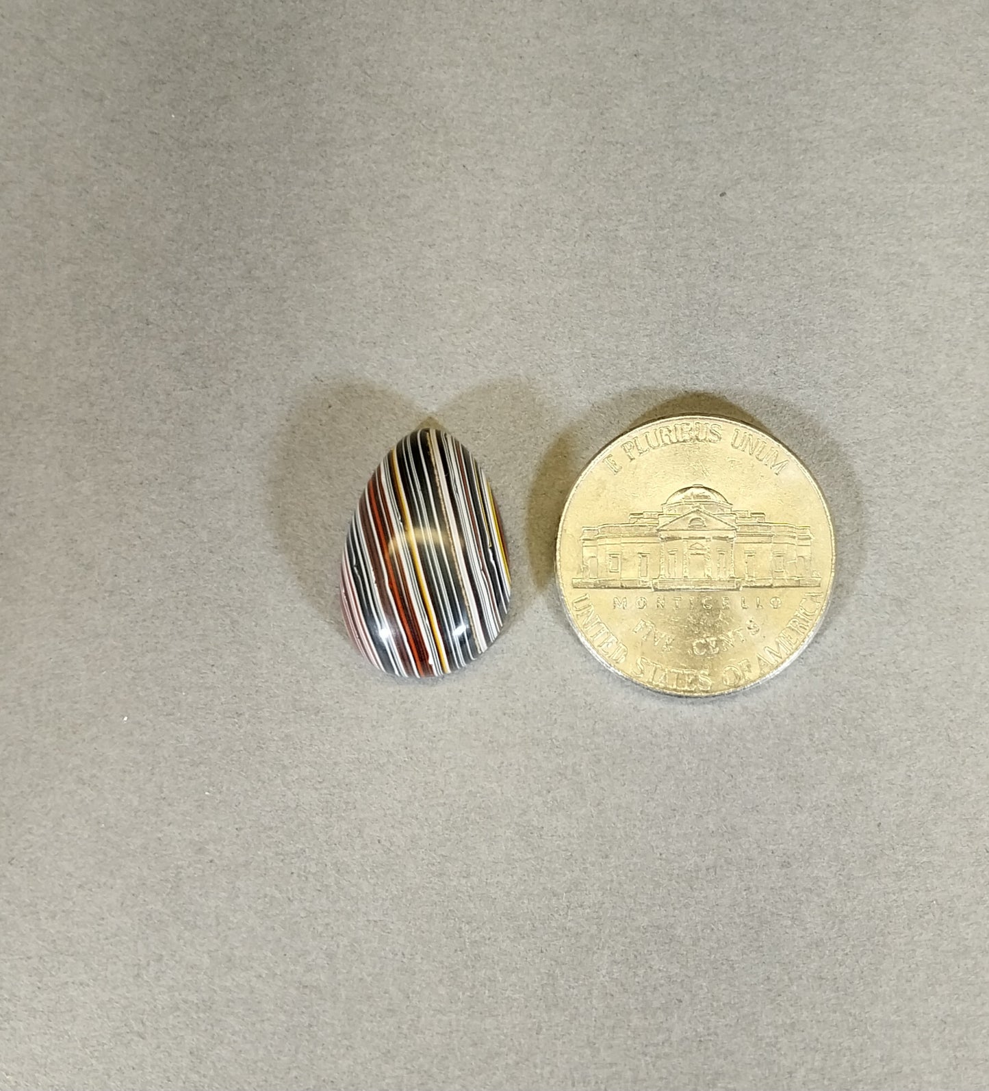 Fordite Cabochon, Michigan Fordite, Fordite, Polished Fordite, Cabochon, EB85