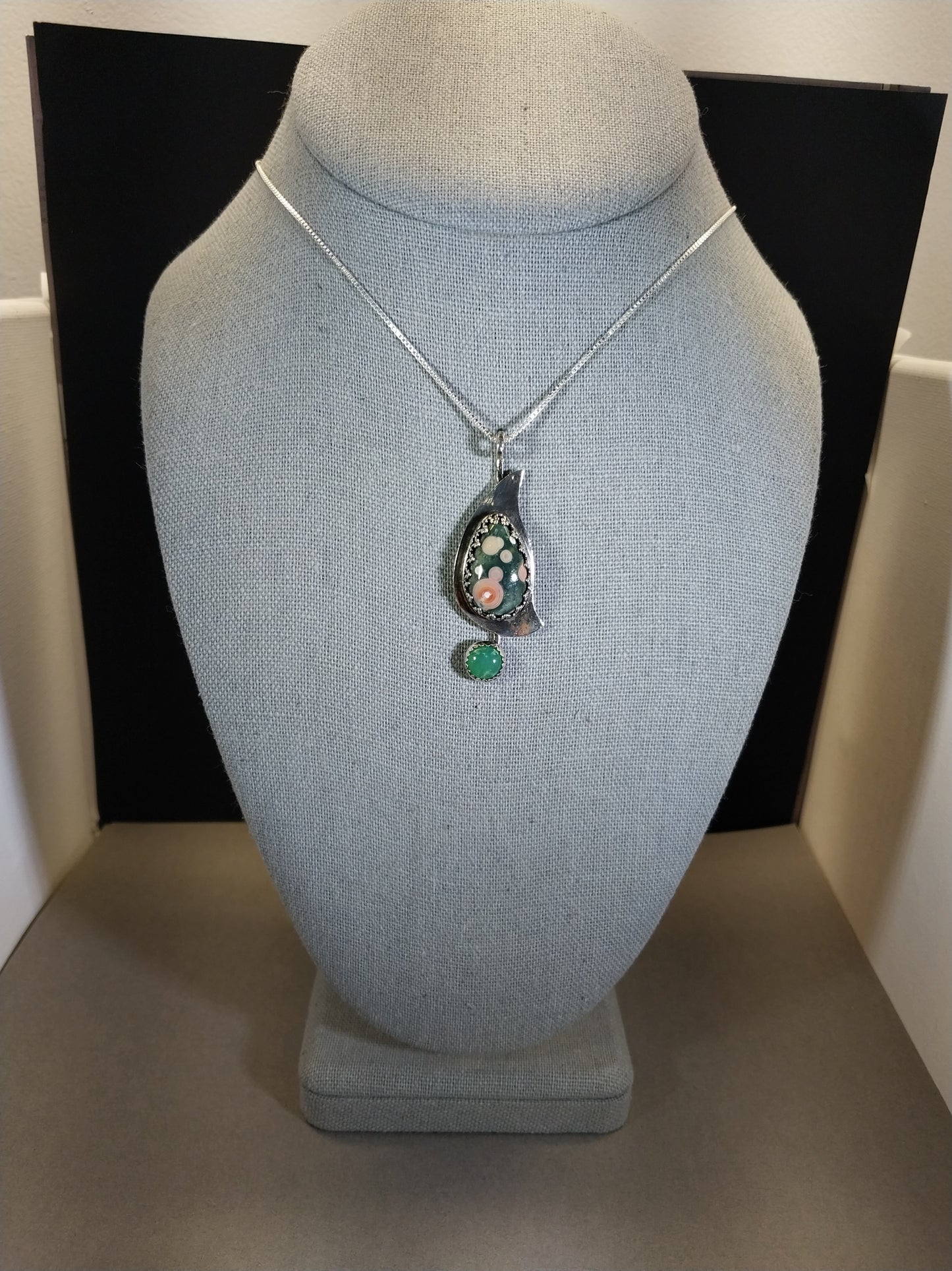 Ocean Jasper Earrings, Solid Silver .925, Orbicular Jasper Jewelry, Madagascar Ocan Jasper, Natural Stone