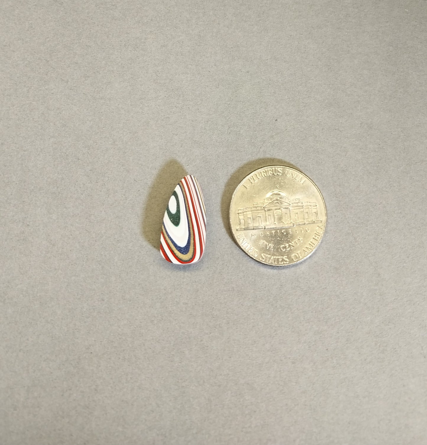 Fordite Cabochon, Fordite, Freight-Liner Fordite, EB19