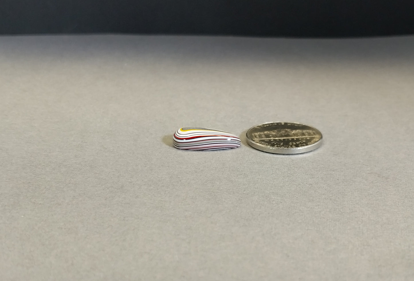 Fordite Cabochon, Fordite, Freight-Liner Fordite, EB19