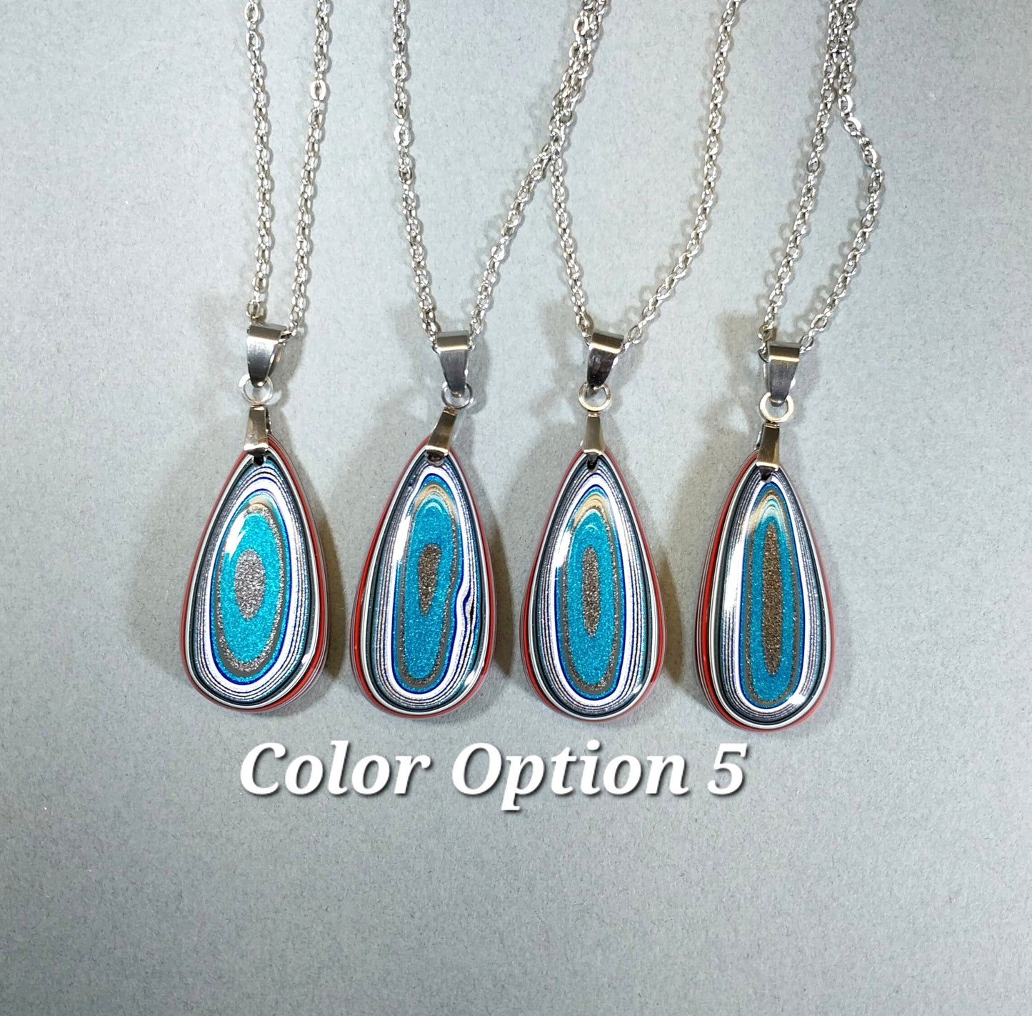 Fordite Necklaces Choose Your Color Option