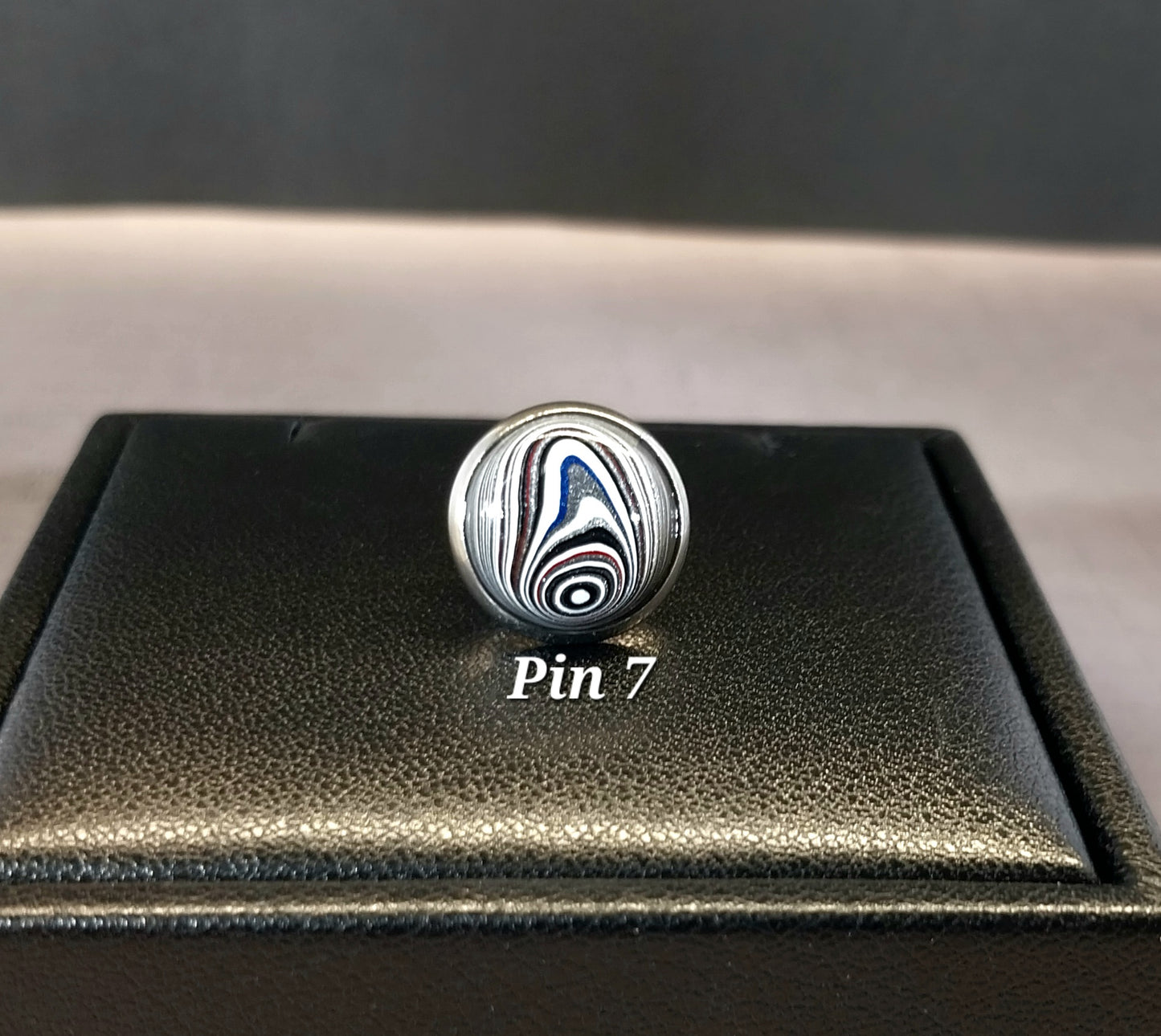 Fordite Lapel Pin, Tie Tack, or Hat Pins