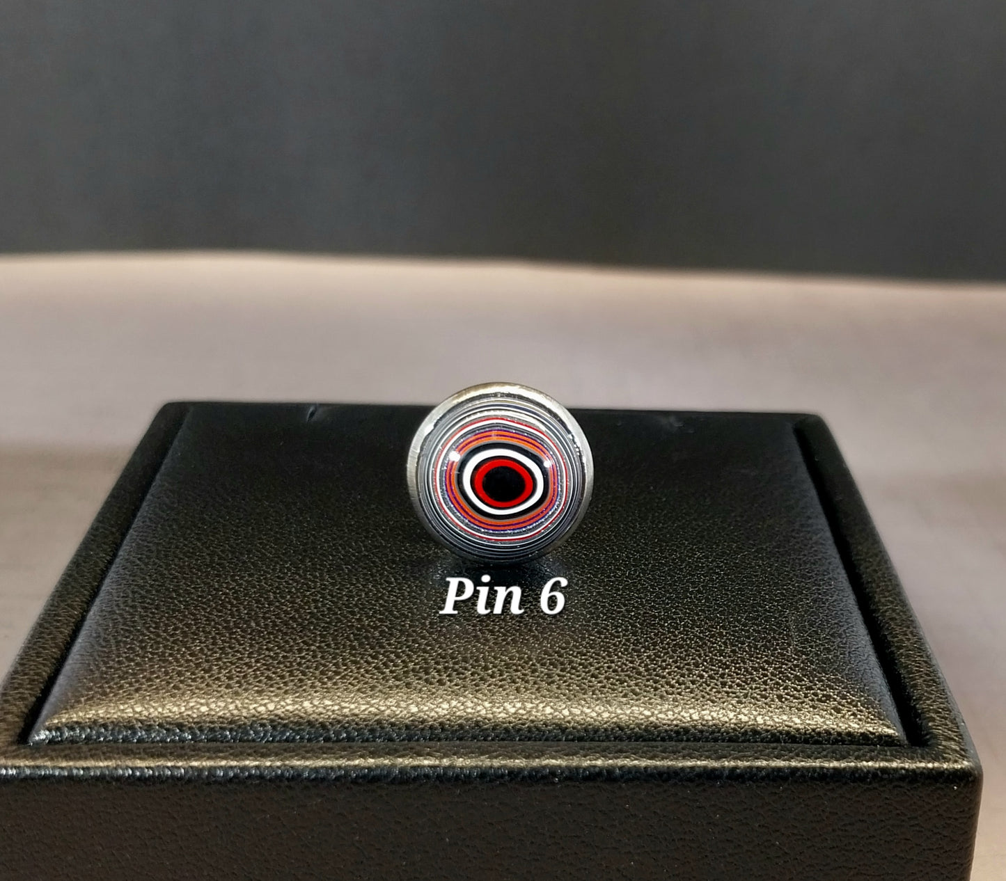 Fordite Lapel Pin, Tie Tack, or Hat Pins